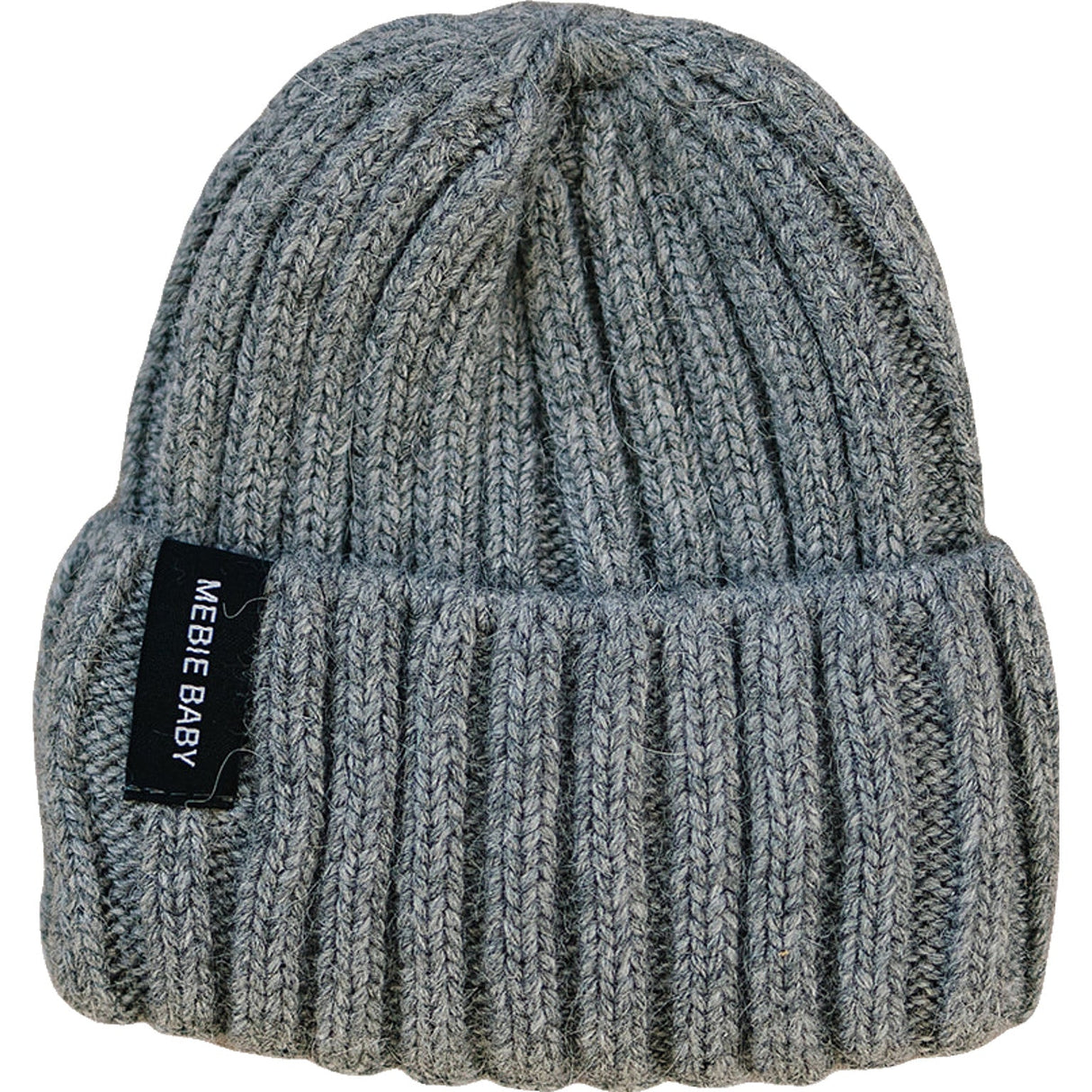Grey Chunky Knit Beanie - HoneyBug