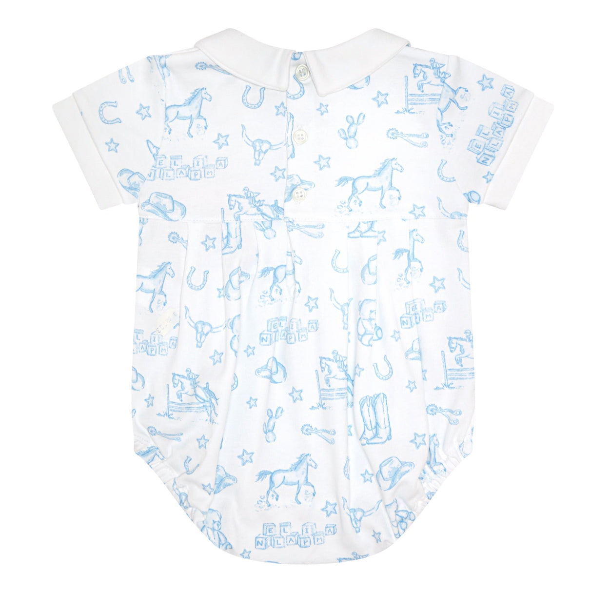 Blue Lone Star Toile Bubble