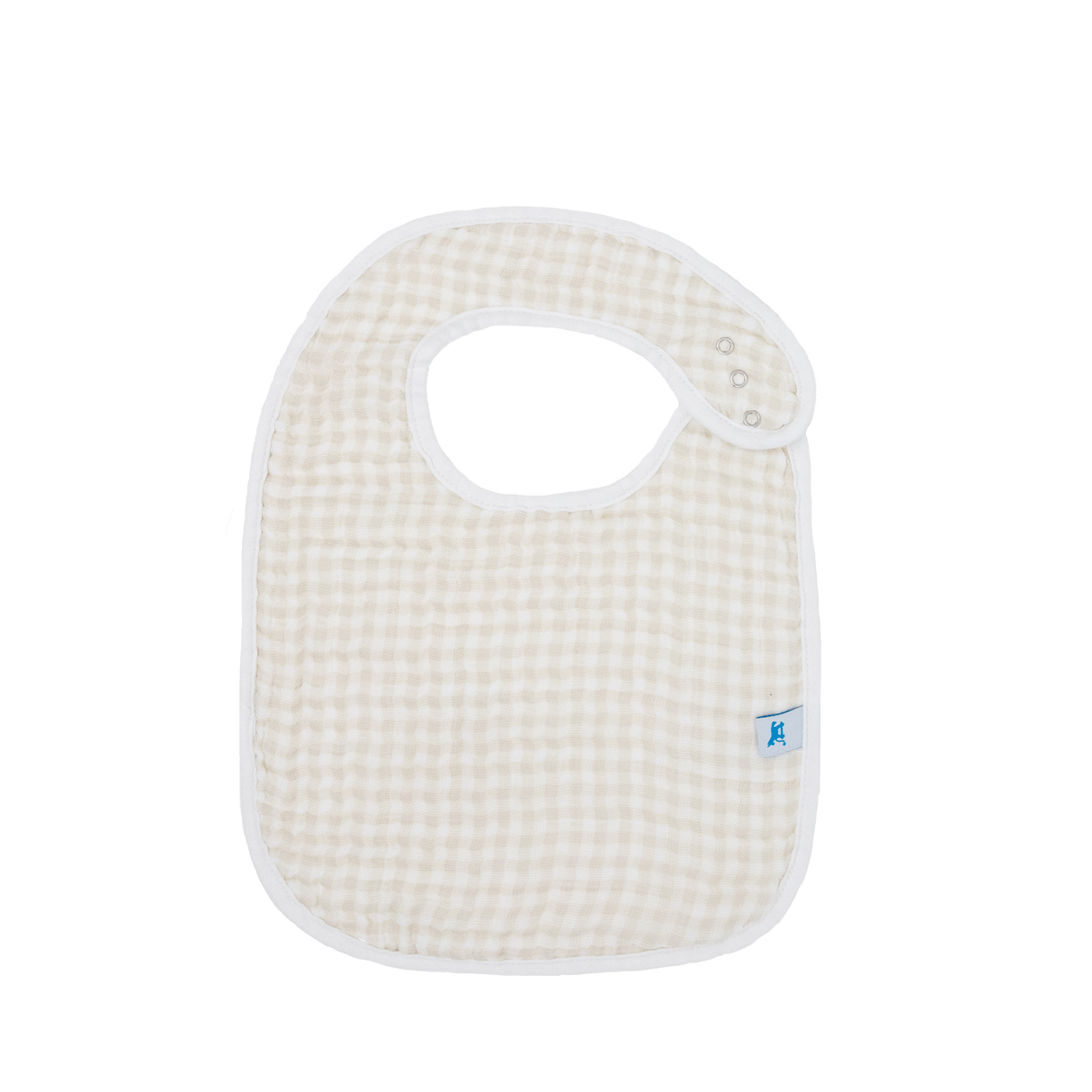 Cotton Muslin Classic Bib 3 Pack - Georgia Peach - HoneyBug
