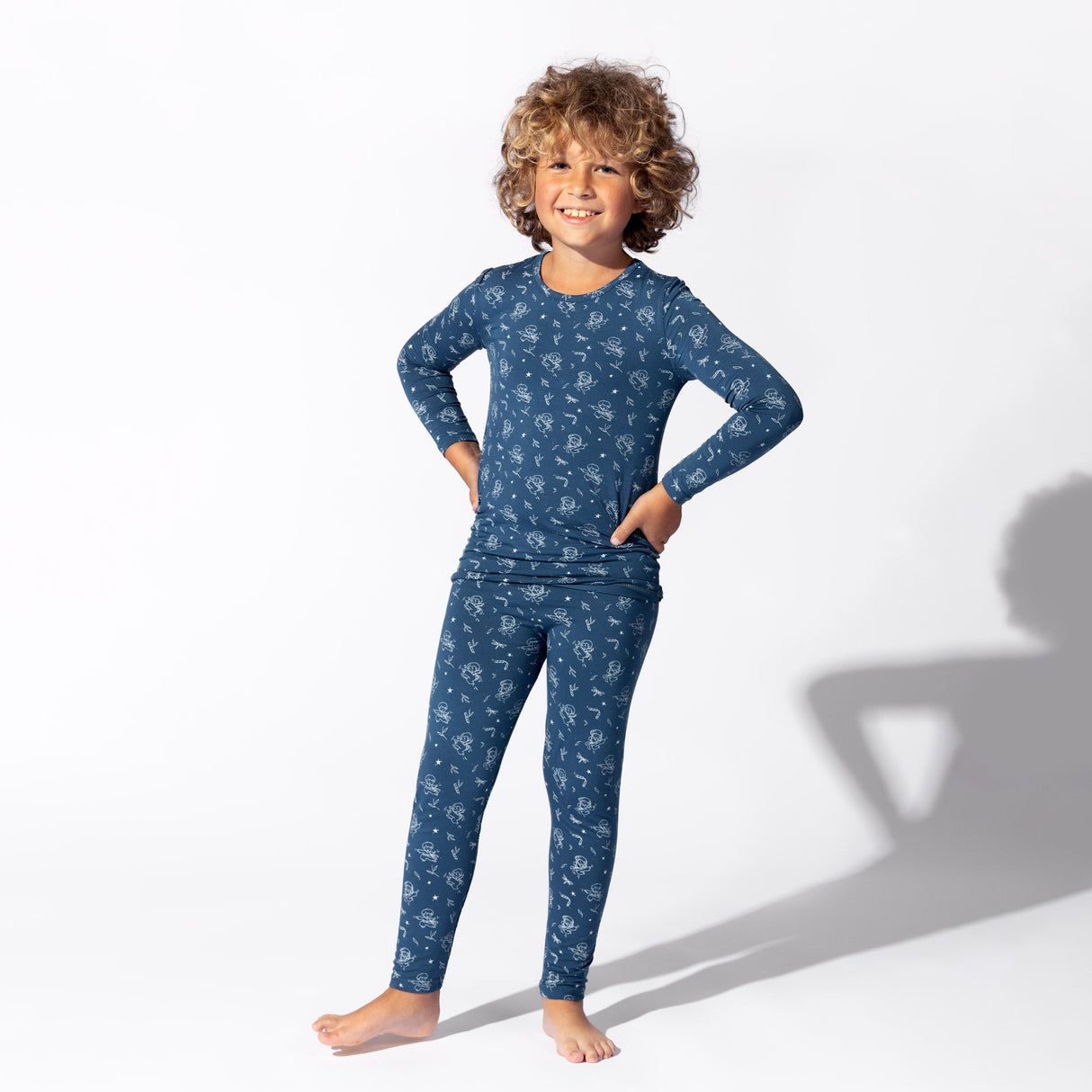 Ninja Bamboo Kids Pajamas - HoneyBug
