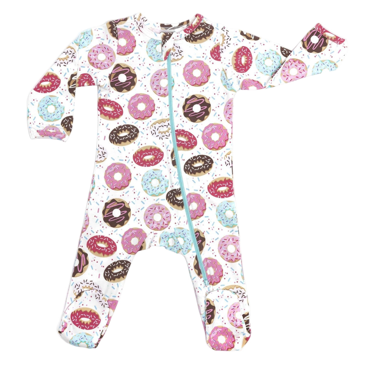 Organic Footie - Donuts