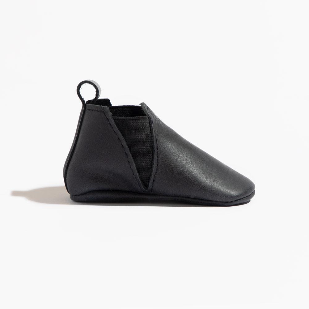 Ebony Chelsea Boot Baby Shoe - HoneyBug