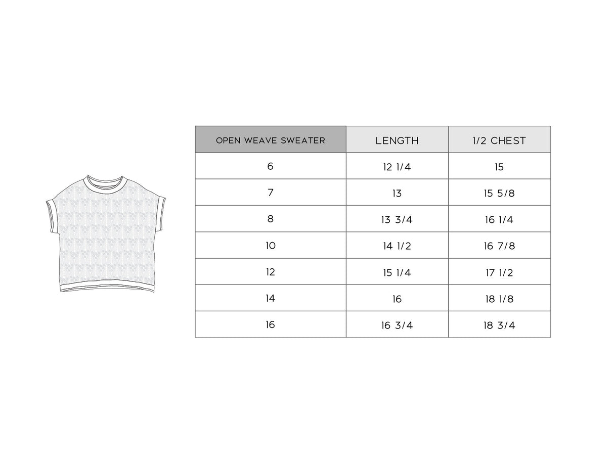 Open Weave Sweater