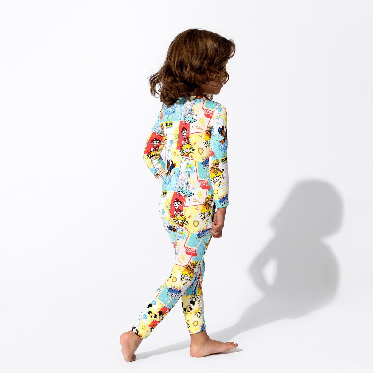 PAW Patrol: Comic Boy Pups Bamboo Convertible Footie - HoneyBug