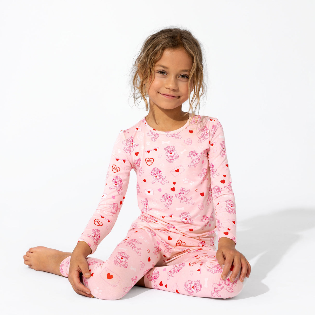 PAW Patrol: Pretty PAWSOME Pink Bamboo Kids Pajamas - HoneyBug