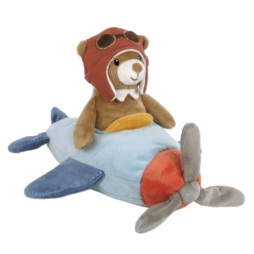 Pilot Bear and Plane - HoneyBug