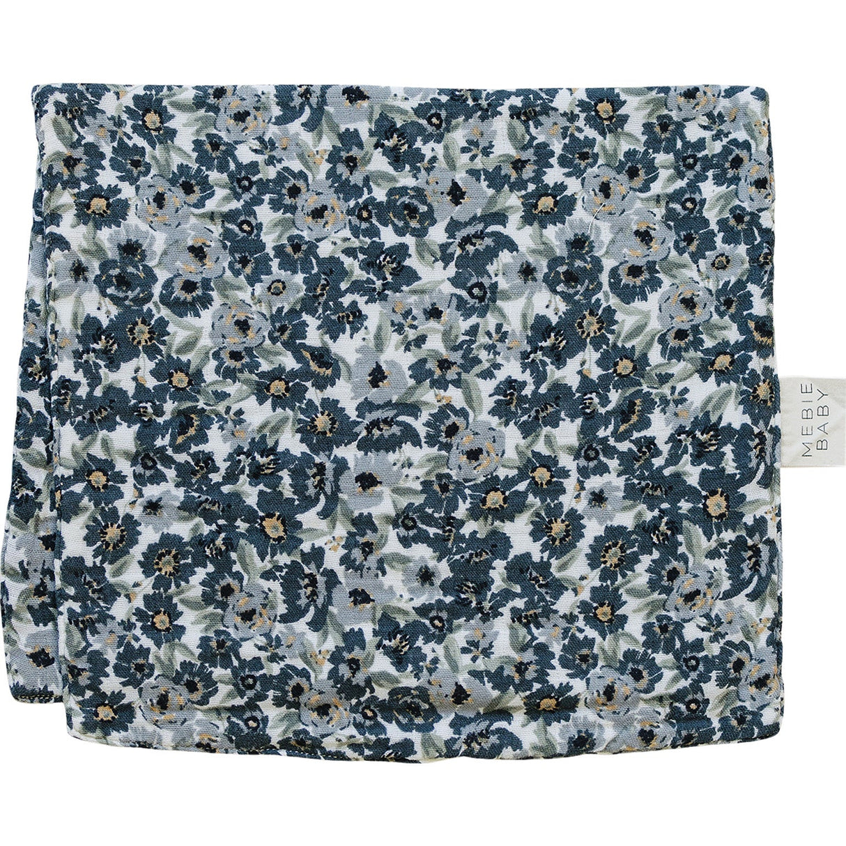 Liberty FLoral Muslin Burp Cloth - HoneyBug