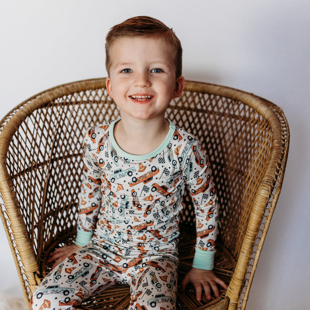 LONG SLEEVE 2 PIECE SETS- Hot rod - HoneyBug