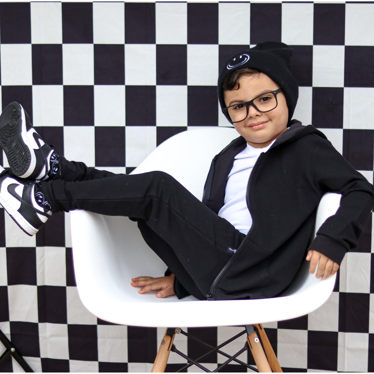 JOGGERS- Midnight Bamboo French Terry - HoneyBug