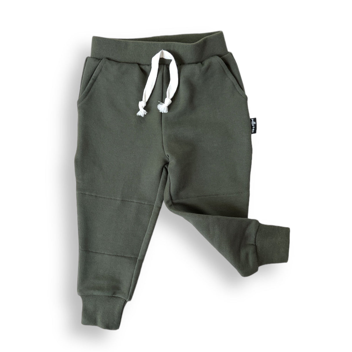 JOGGERS- Moss Bamboo French Terry - HoneyBug