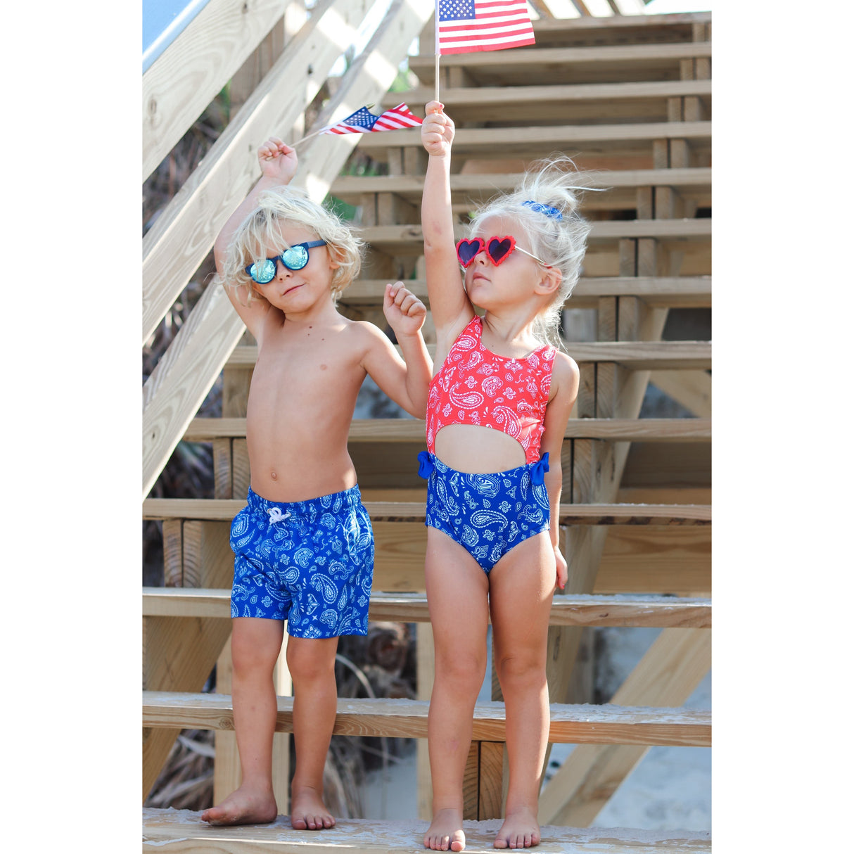 Freedom Cove One Piece Swimsuit - HoneyBug