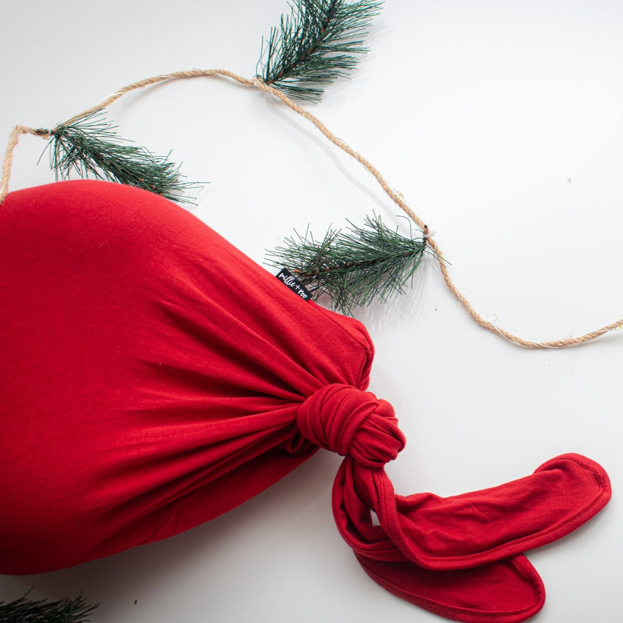 BAMBOO KNOTTED GOWN- Red - HoneyBug