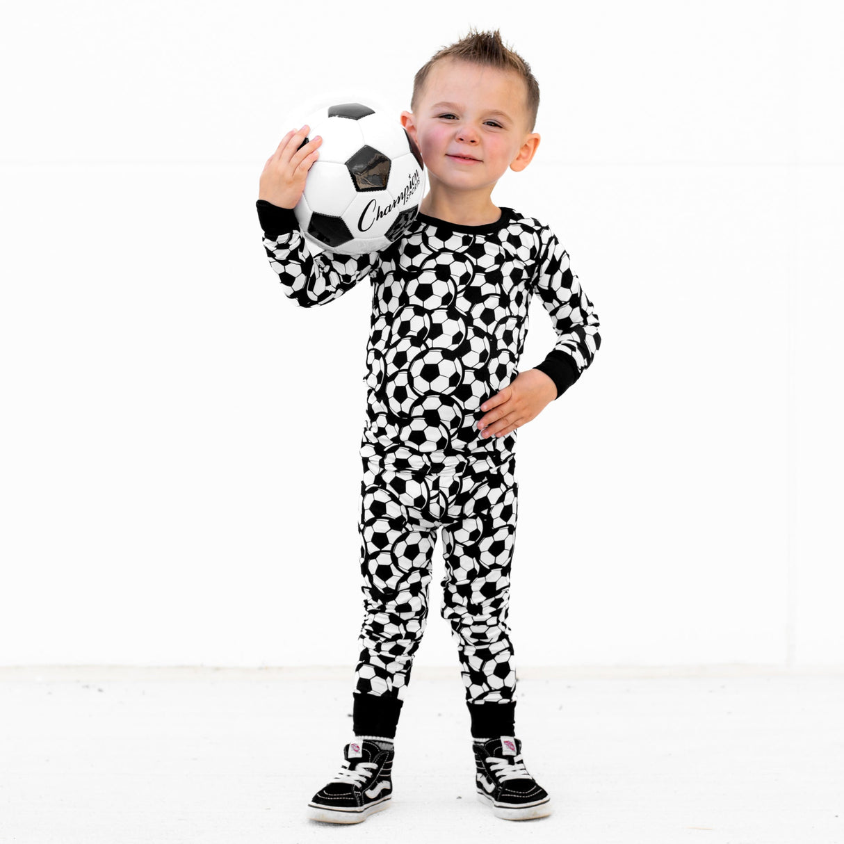 LONG SLEEVE 2 PIECE SETS- Soccer - HoneyBug