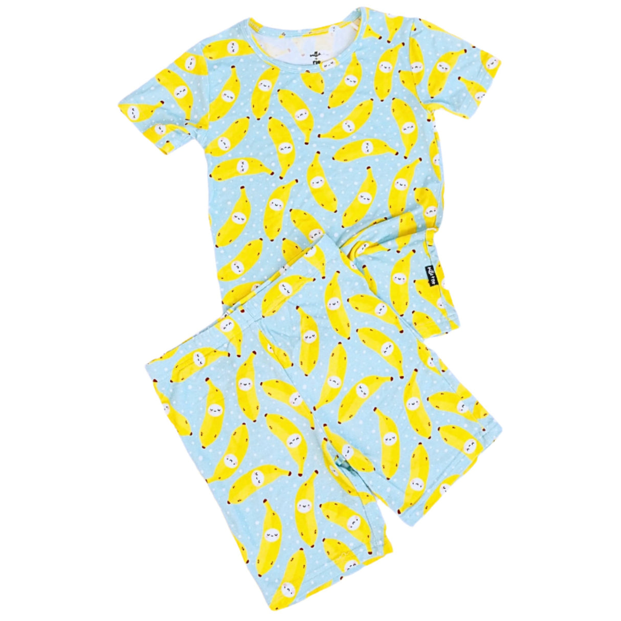 TWO PIECE SHORTIE SET- Kawaii Banana - HoneyBug