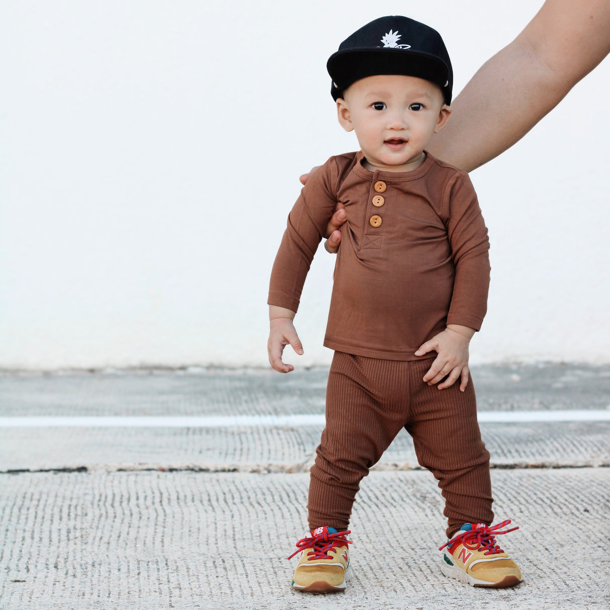 BAMBOO RIB LEGGINGS- Sienna - HoneyBug