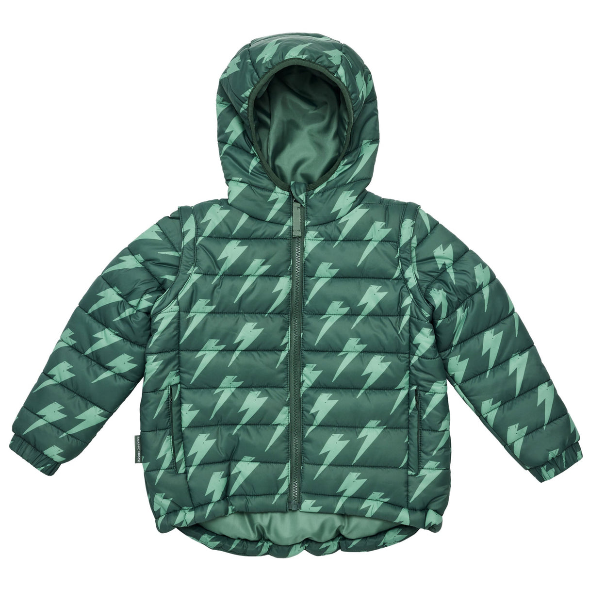 Native Bolt 2 in 1 Puffer Jacket - HoneyBug