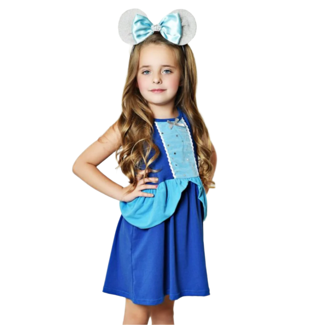 Glass Slipper Princess Dress - HoneyBug