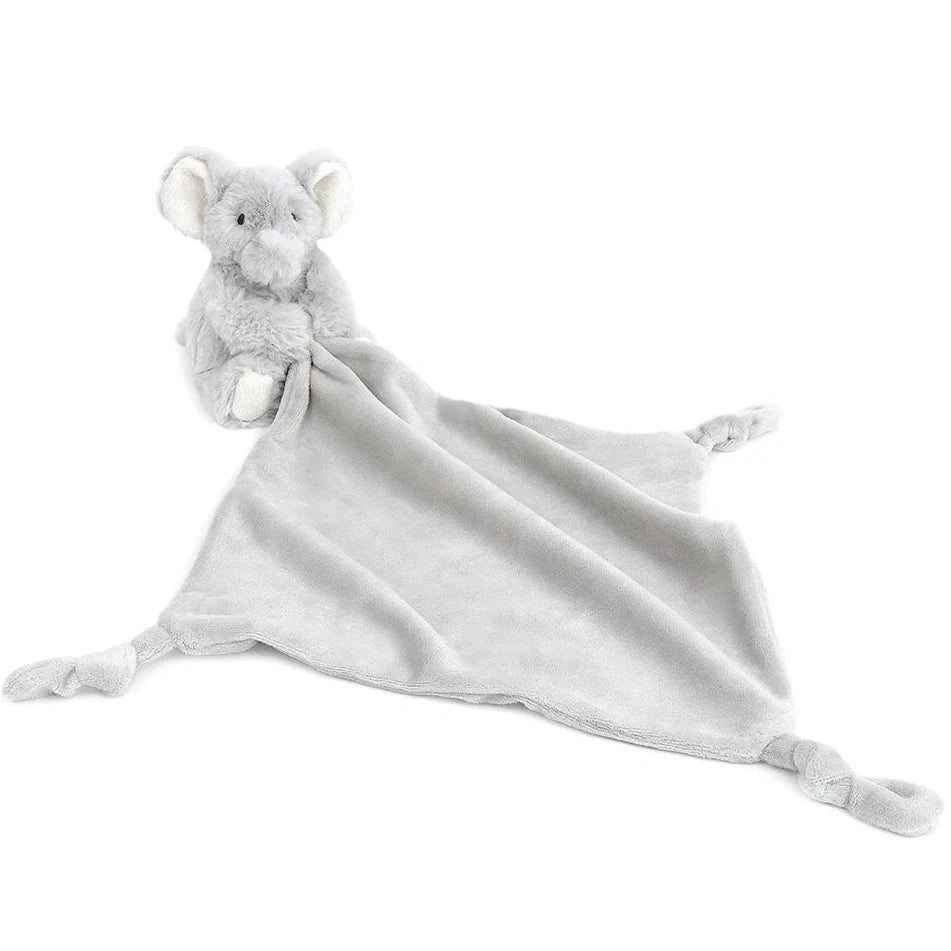 Ozzy Elephant Knotted Security Blankie - HoneyBug