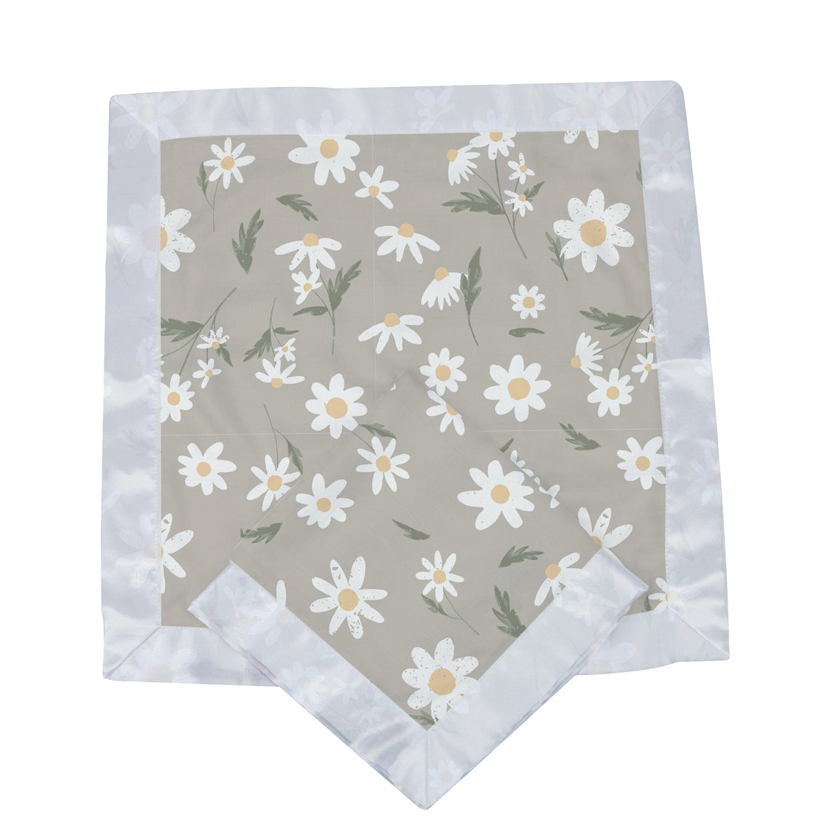 White Daisy Bamboo Newcastle Blankie