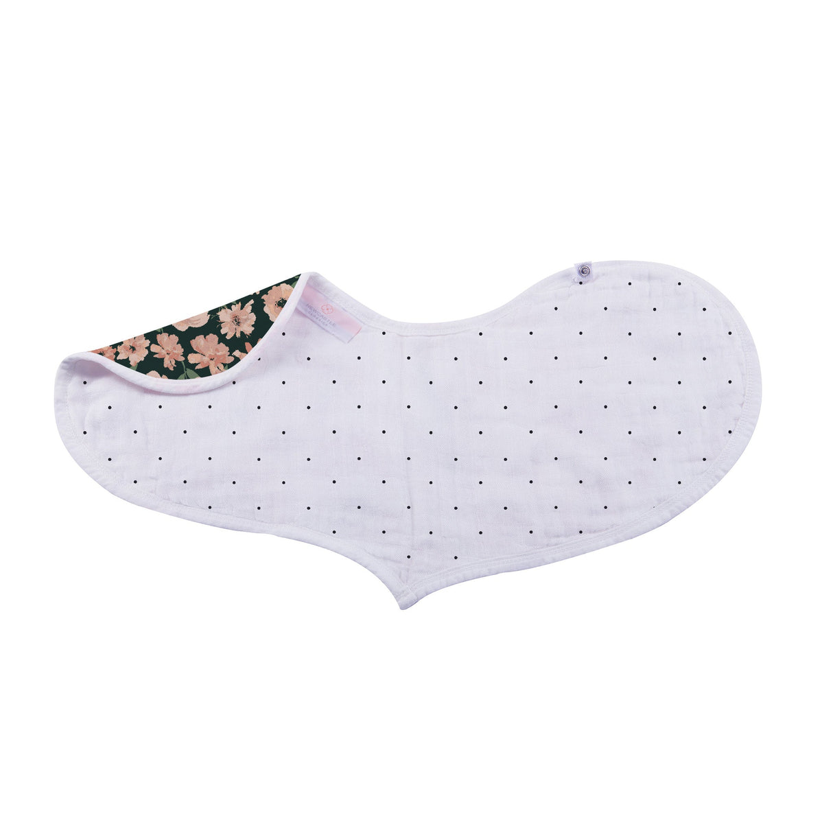 Canyon Sunset Bamboo Heart Bib 2PK - HoneyBug