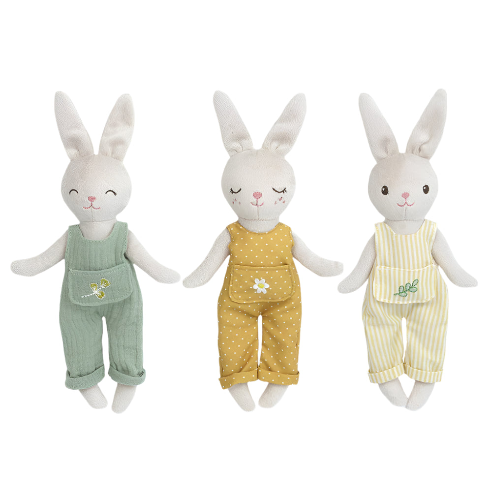 Baby Bunny Trio 3 Asst Soft Toy - HoneyBug