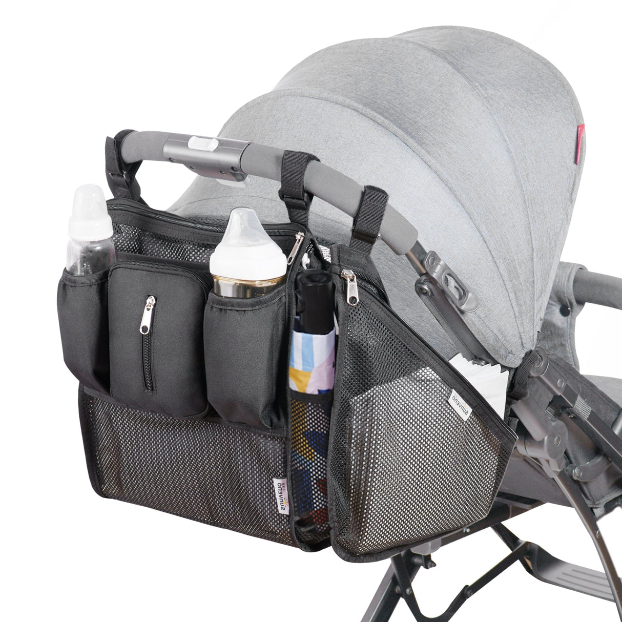 Mesh Stroller Organizer 2 Piece Set