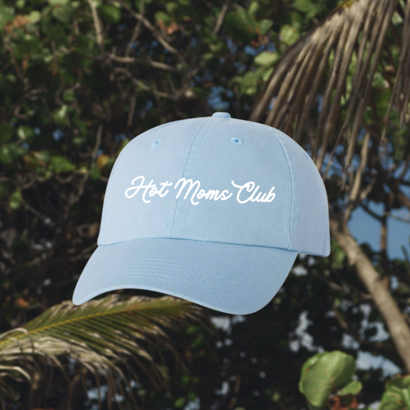 HOT MOMS CLUB ♡ x Jena Sims embroidered dad hat