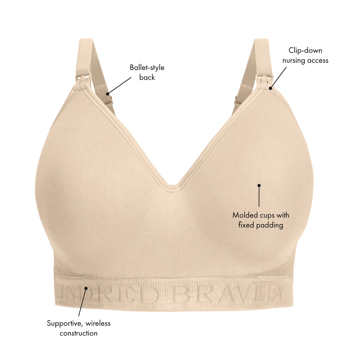 Signature Sublime® Contour Nursing & Maternity Bra | Twilight - HoneyBug