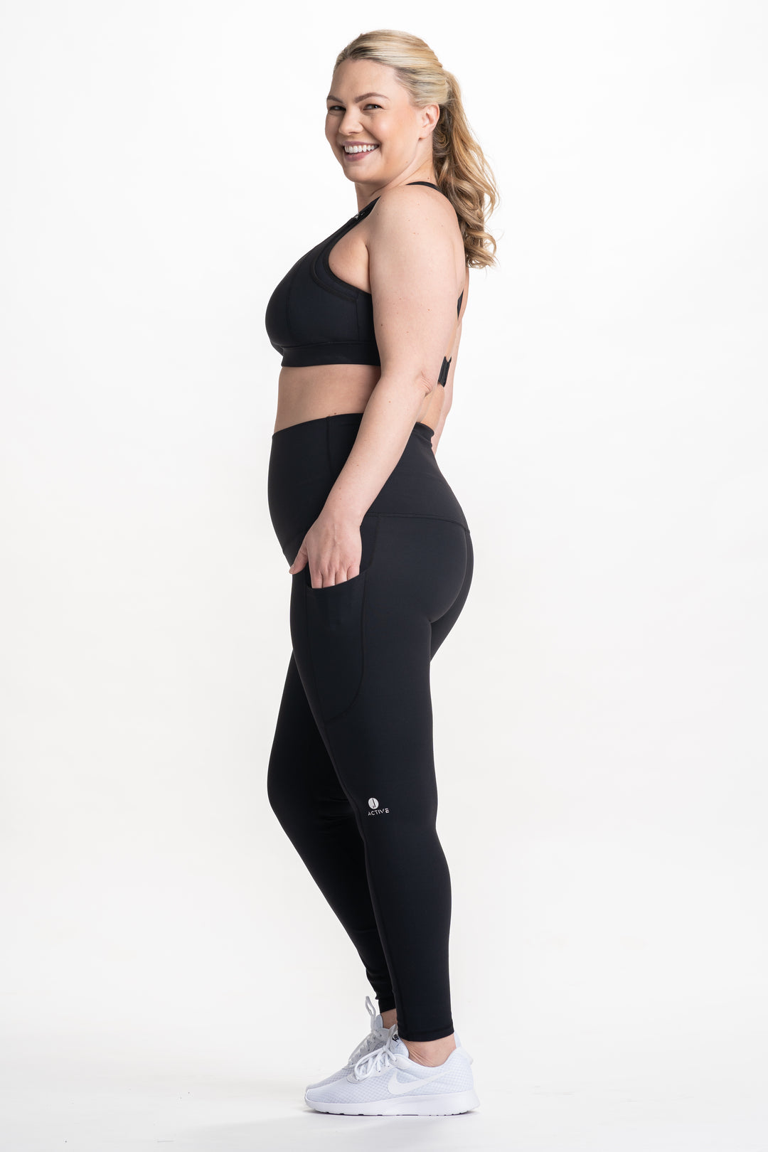 Sima Pregnancy & Postpartum Leggings - HoneyBug