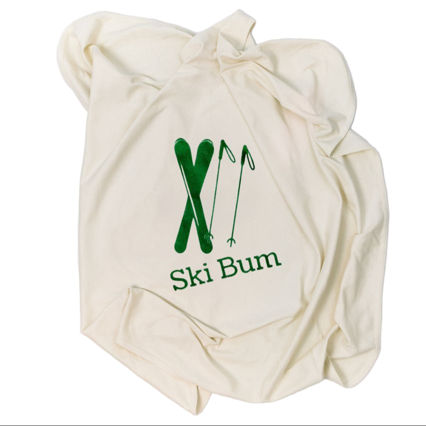 Ski Bum Baby Blanket - HoneyBug
