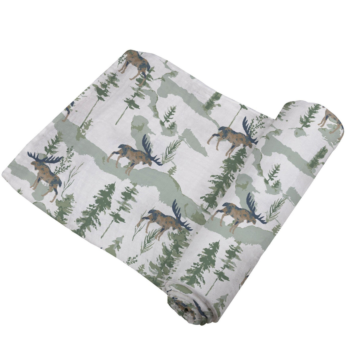 Mountain Moose Swaddle - HoneyBug