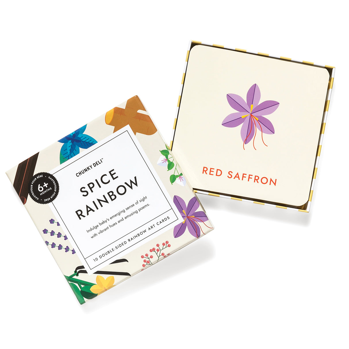 Spice Rainbow Art Cards - HoneyBug