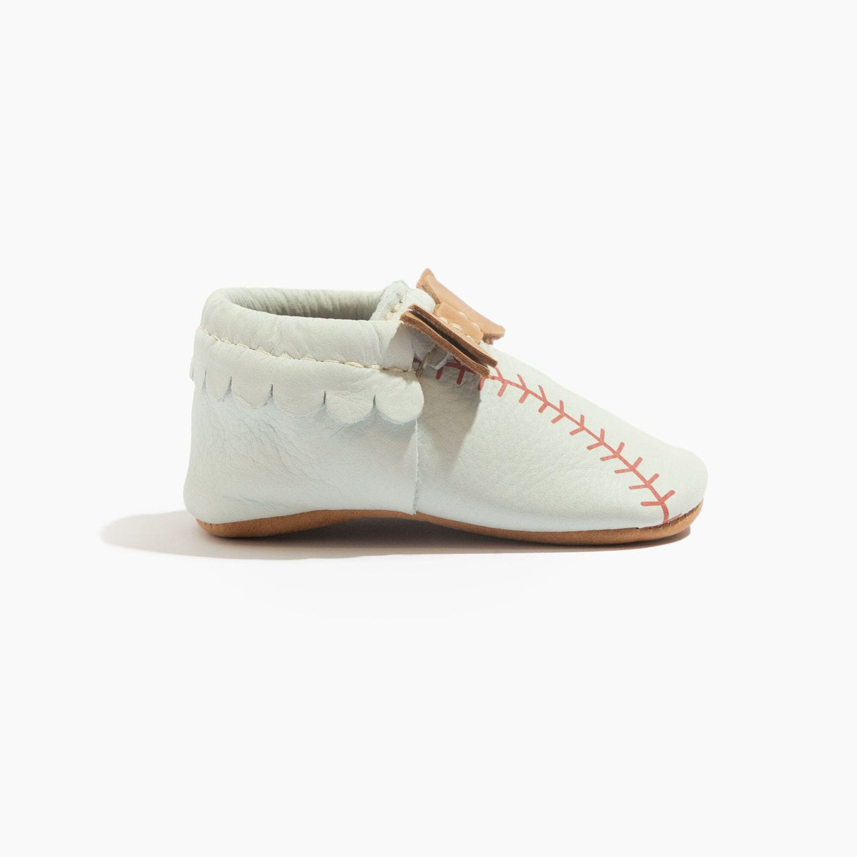 Spring Training Bow Baby Shoe - HoneyBug