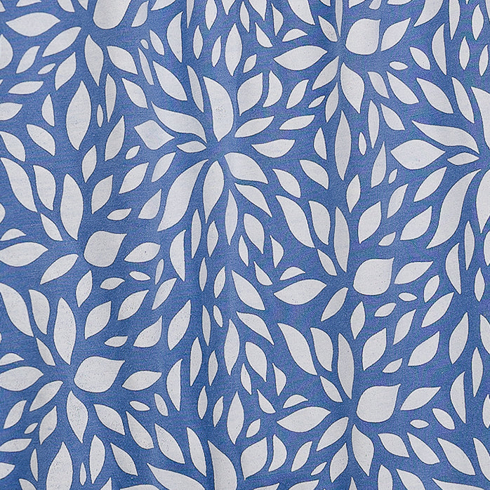 Angel Romper - Sprouts on Blue - HoneyBug