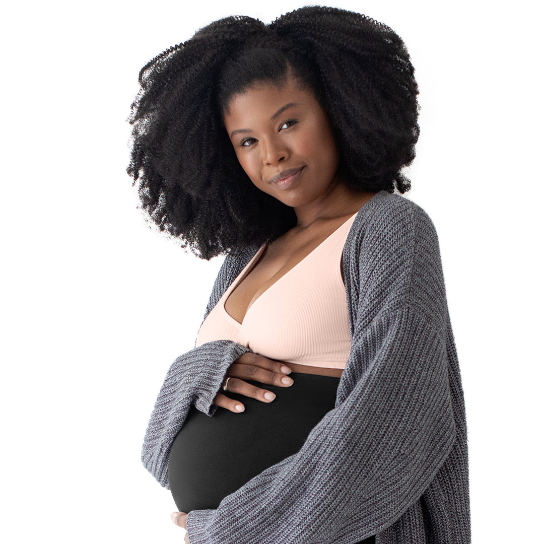 Sublime® Adjustable Crossover Nursing & Lounge Bra | Soft Pink - HoneyBug