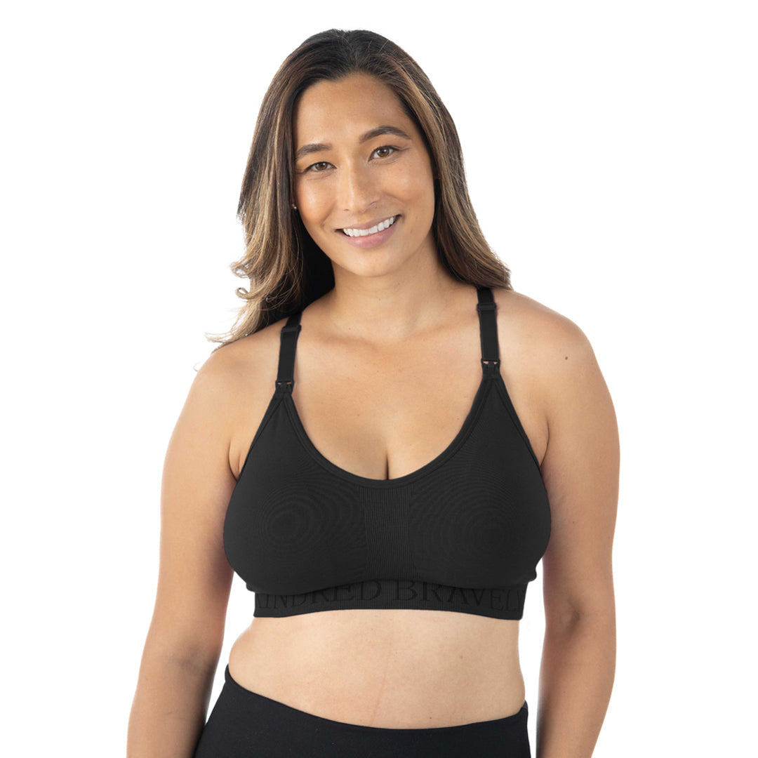 Sublime® Nursing Sports Bra | Black - HoneyBug