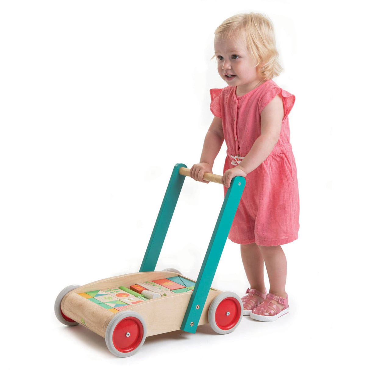 Baby Block Walker - HoneyBug