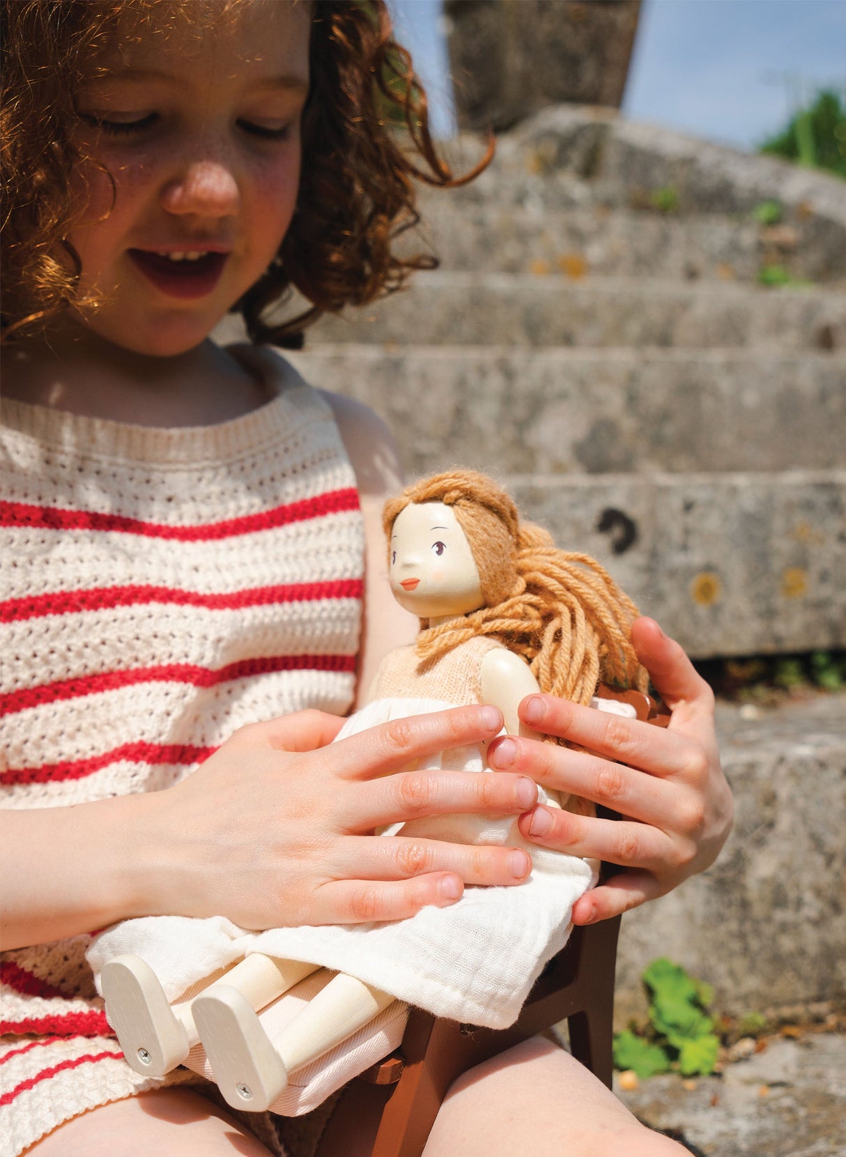 Ferne Wooden Doll - HoneyBug