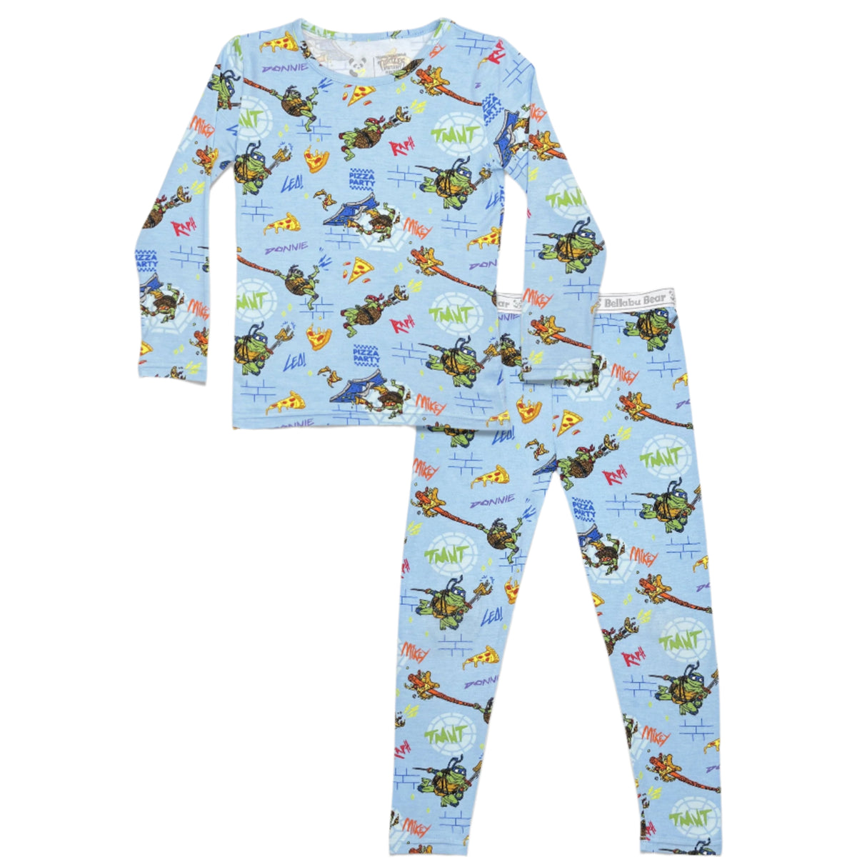 Teenage Mutant Ninja Turtles: Mutant Mayhem Movie Bamboo Kids Pajamas - HoneyBug