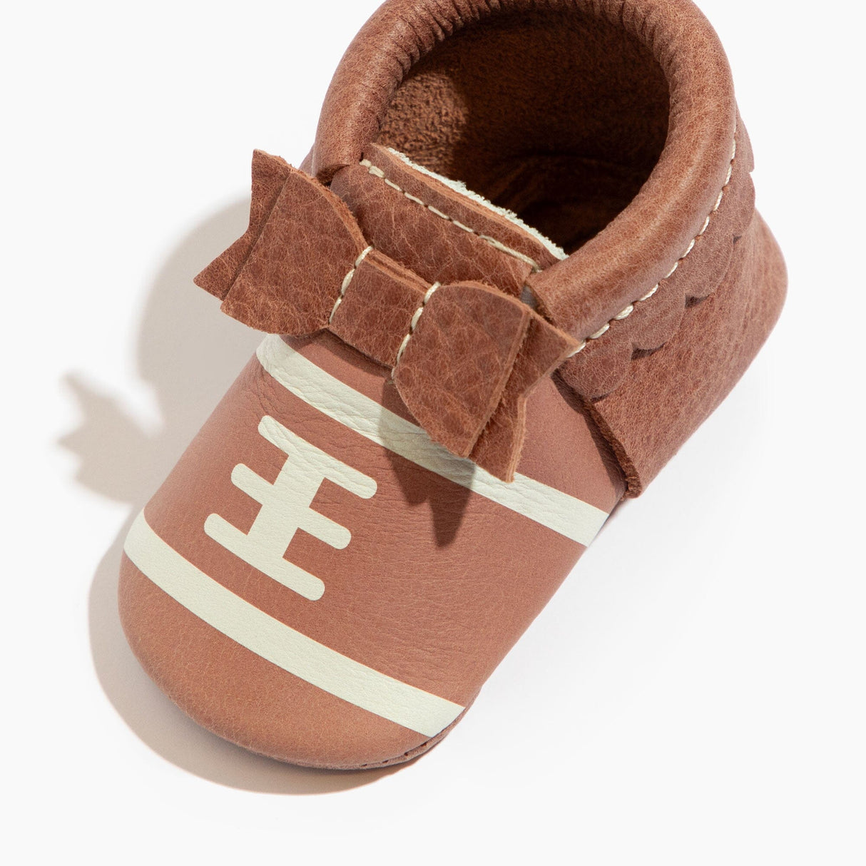 Touchdown II Bow Baby Shoe - HoneyBug