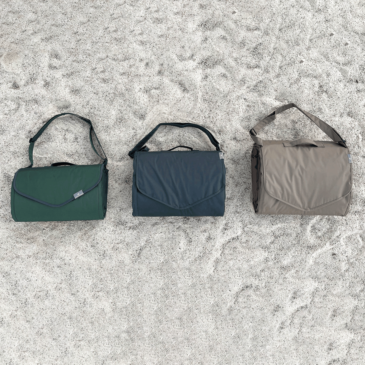 Outdoor Blanket - Midnight Poppy - HoneyBug