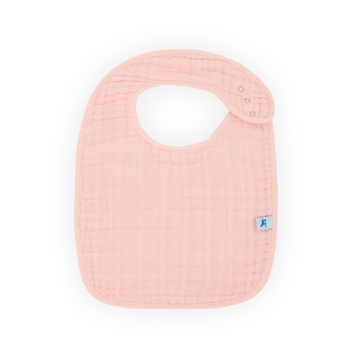 Cotton Muslin Classic Bib 3 Pack - Watercolor Roses - HoneyBug