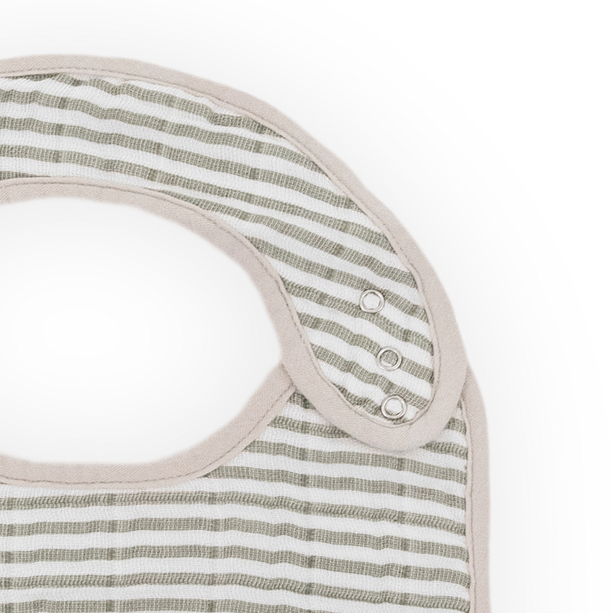 Cotton Muslin Classic Bib 3 Pack - Forest Friends - HoneyBug