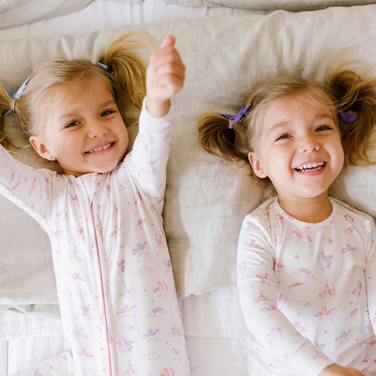 Unicorn Bamboo Convertible Footie - HoneyBug