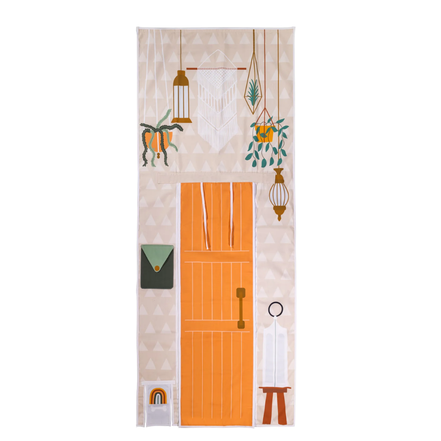 Boho Tea House & Garden Doorway Storefront - HoneyBug