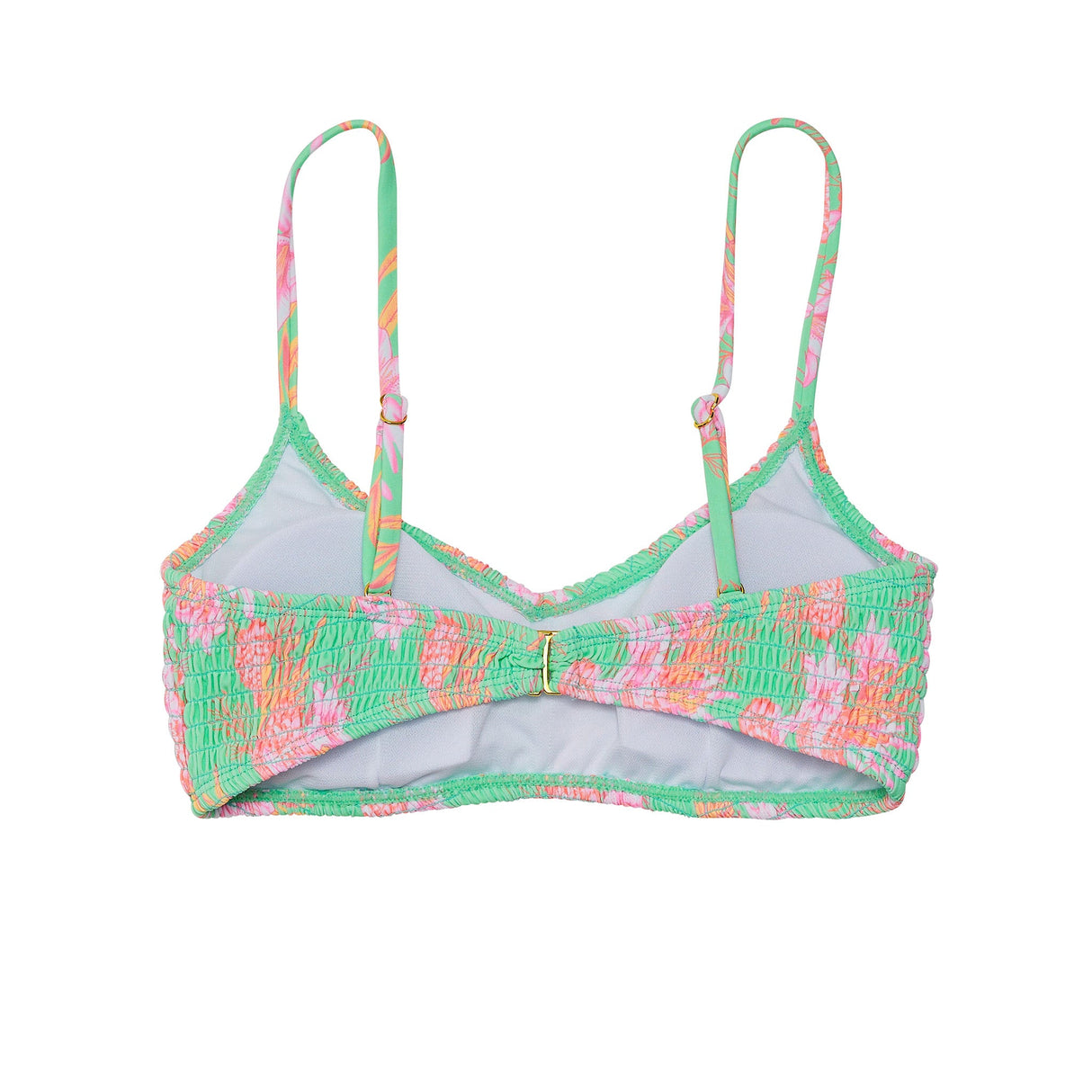 Womens Coastal Shells Sustainable Bikini Top - HoneyBug