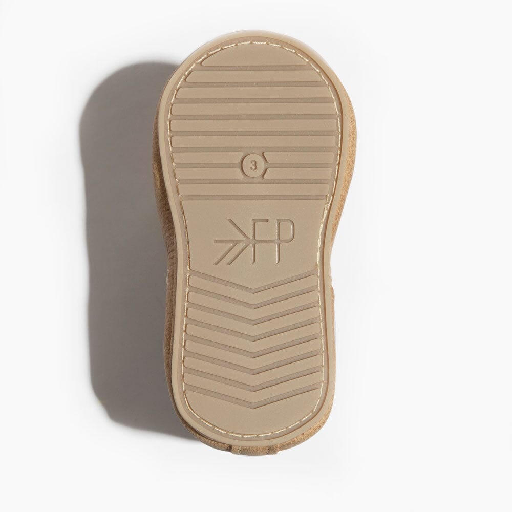 Weathered Brown Chelsea Boot Baby Shoe - HoneyBug