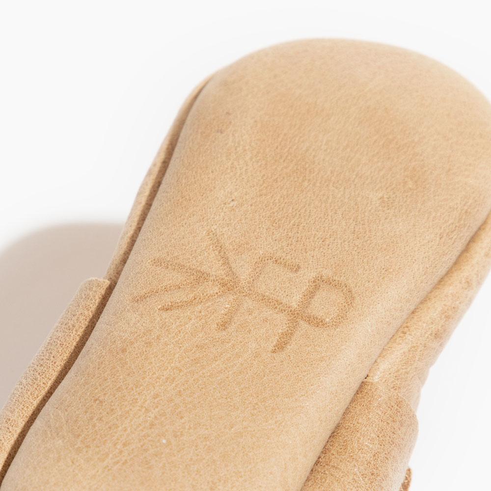 Weathered Brown Mary Jane Baby Shoe - HoneyBug