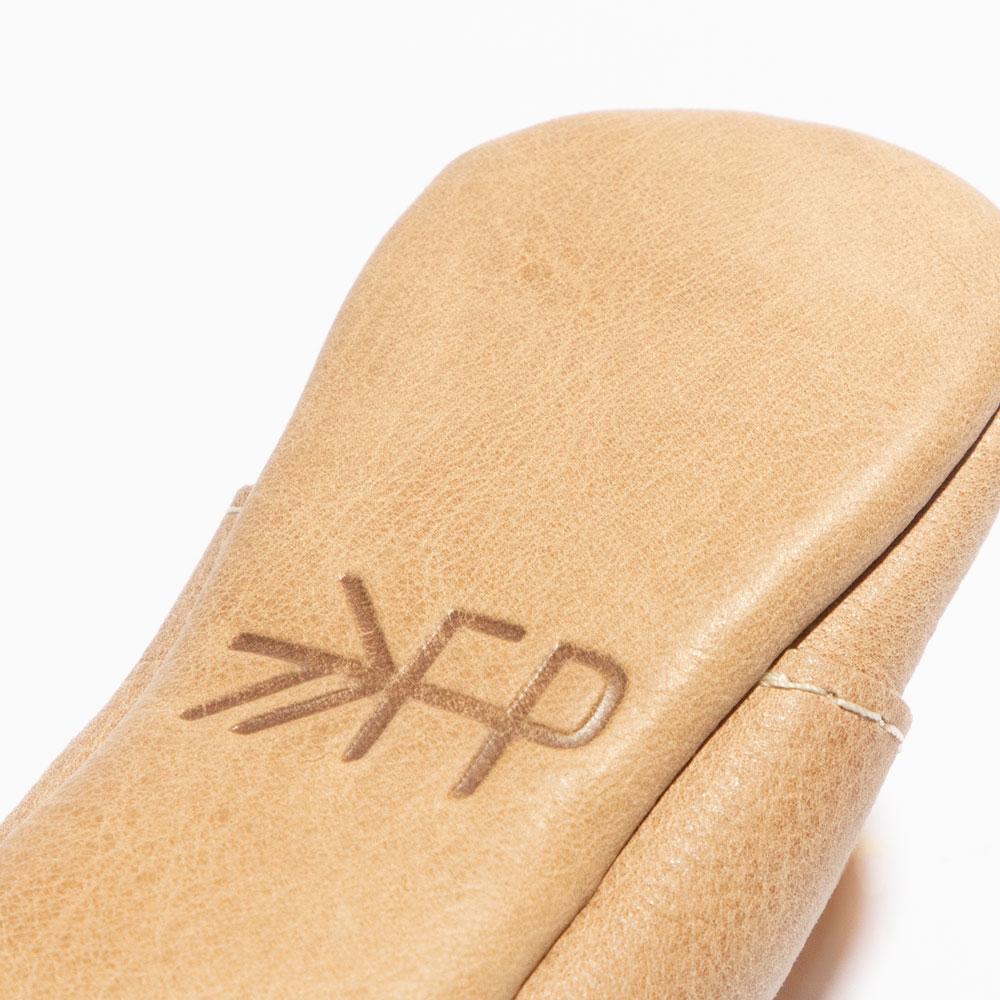 Weathered Brown Oxford Baby Shoe - HoneyBug