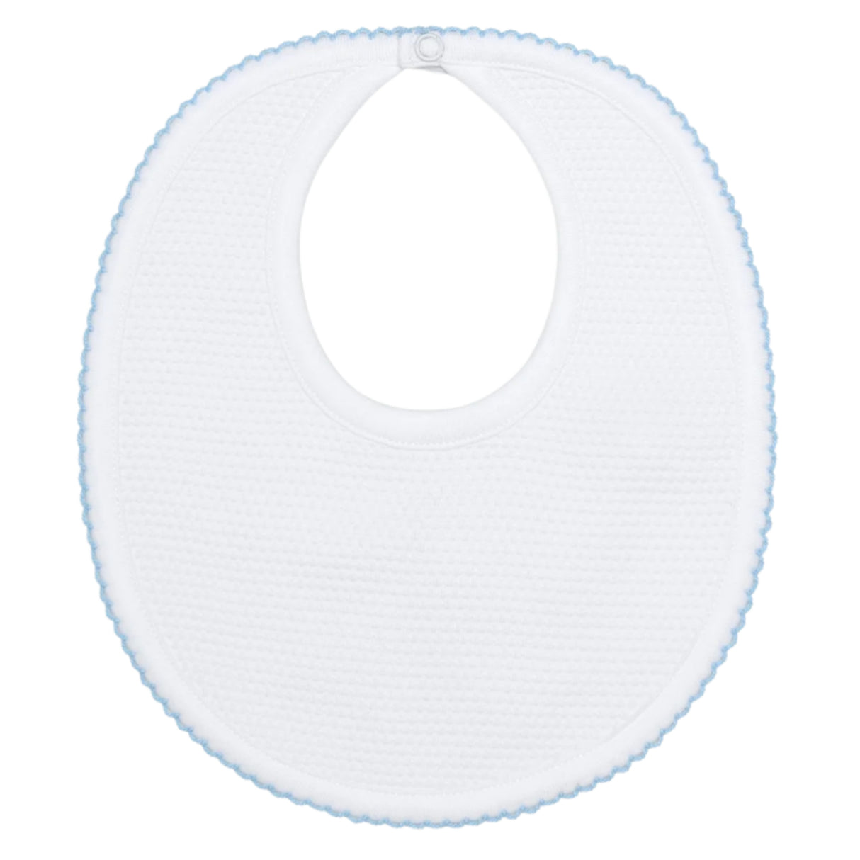 White Bubble Baby Bib - HoneyBug
